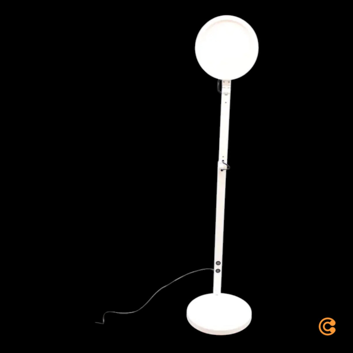 Schreibtischleuchte Tischlampe LED Regina Dimmer weiß Metall Methacrylat Fabas L - 8019282510819