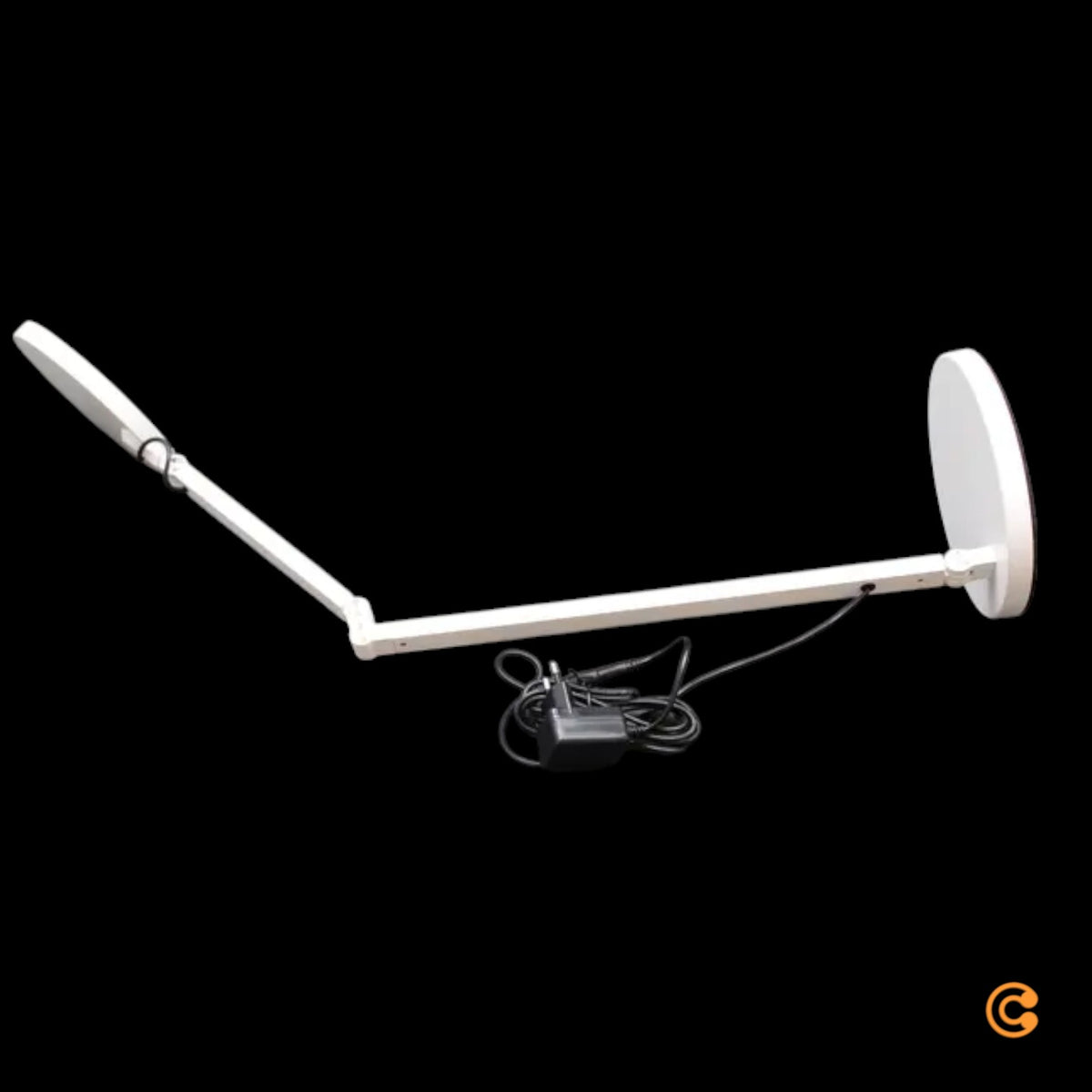 Schreibtischleuchte Tischlampe LED Regina Dimmer weiß Metall Methacrylat Fabas L - 8019282510819