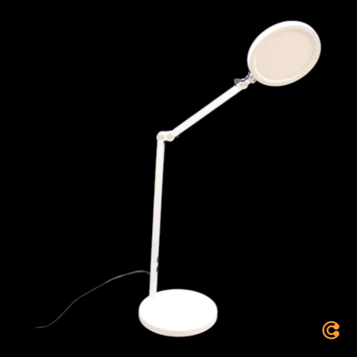 Schreibtischleuchte Tischlampe LED Regina Dimmer weiß Metall Methacrylat Fabas L - 8019282510819