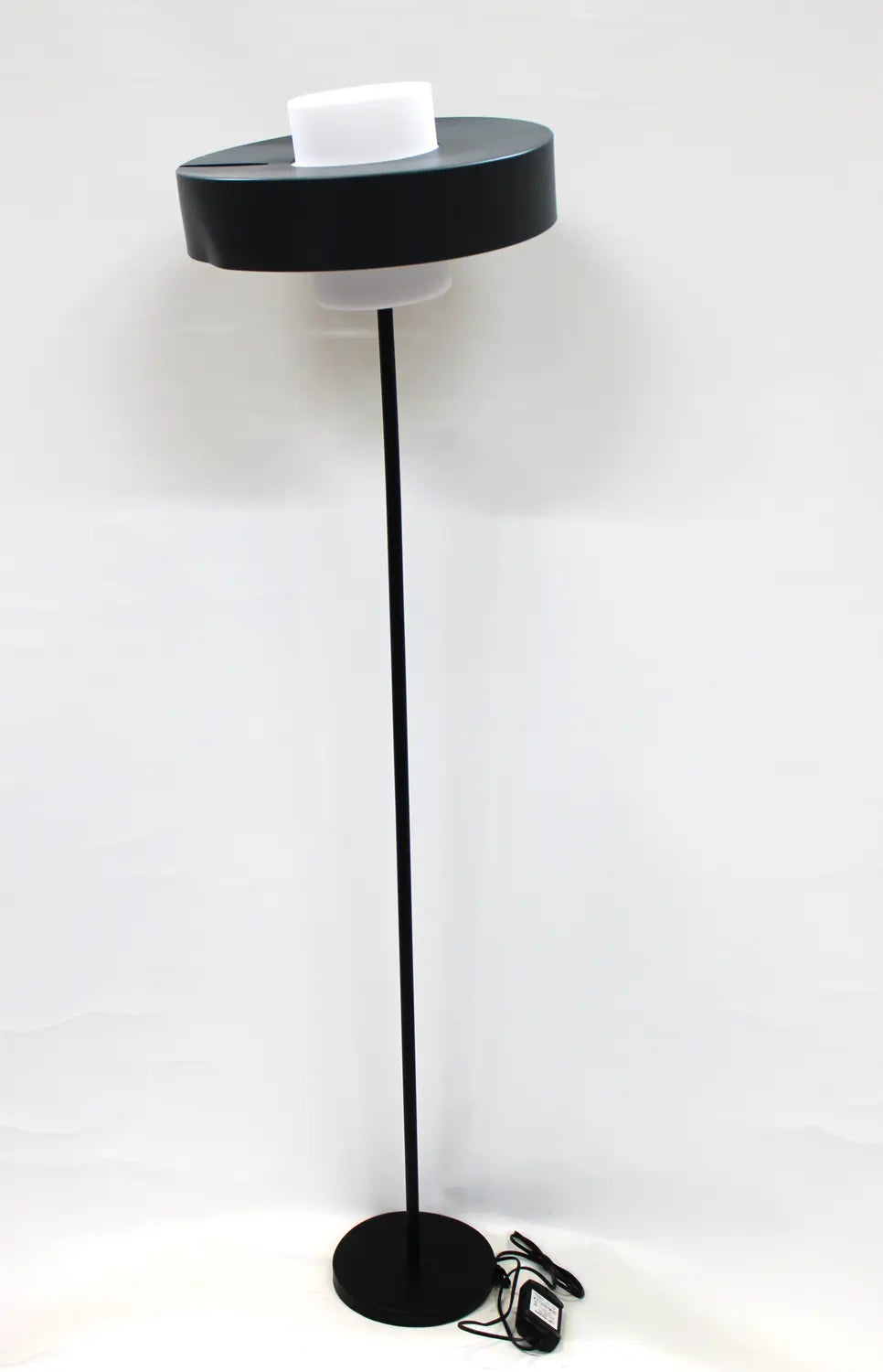 B-Ware Fabas Luce Stehleuchte Loto Schwarz Glas Fußdimmer E27 Led 170cm Siehe Text/Foto - 8019282545897