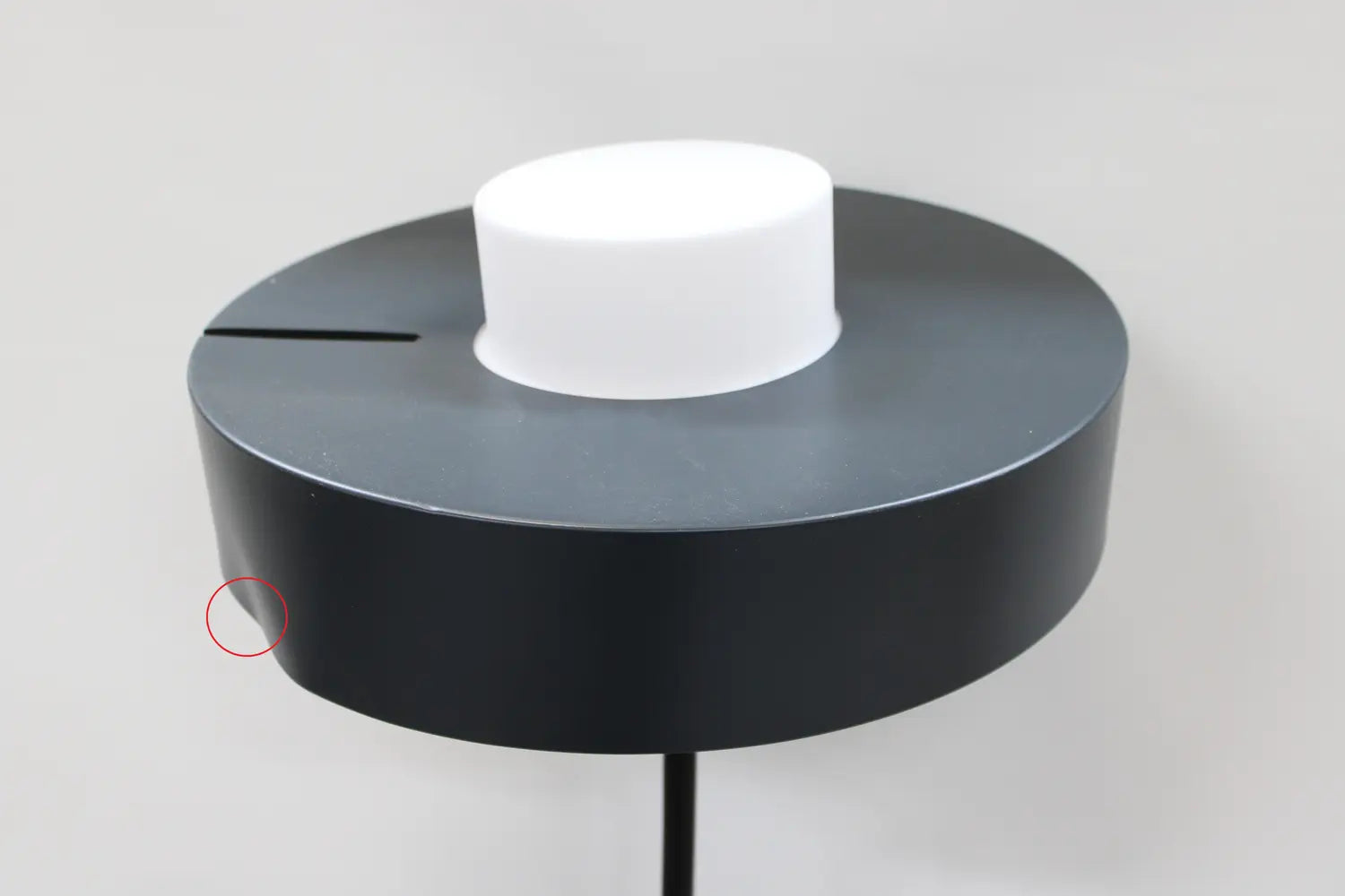 B-Ware Fabas Luce Stehleuchte Loto Schwarz Glas Fußdimmer E27 Led 170cm Siehe Text/Foto - 8019282545897