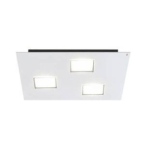B-Ware Fabbian Quarter Led Deckenlampe Deckenlampe Lampe Leuchte Weiß 3 Flg. Warmweiß