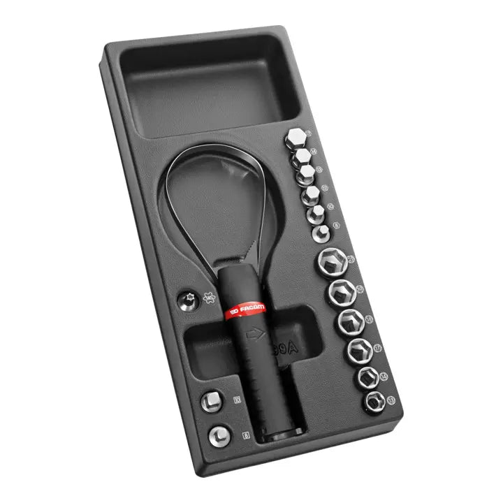 B-Ware Facom Modul Werkzeugset Werkzeugsatz ölwechsel ölfilter Steckschlüssel 16 Teilig - 3662424017636
