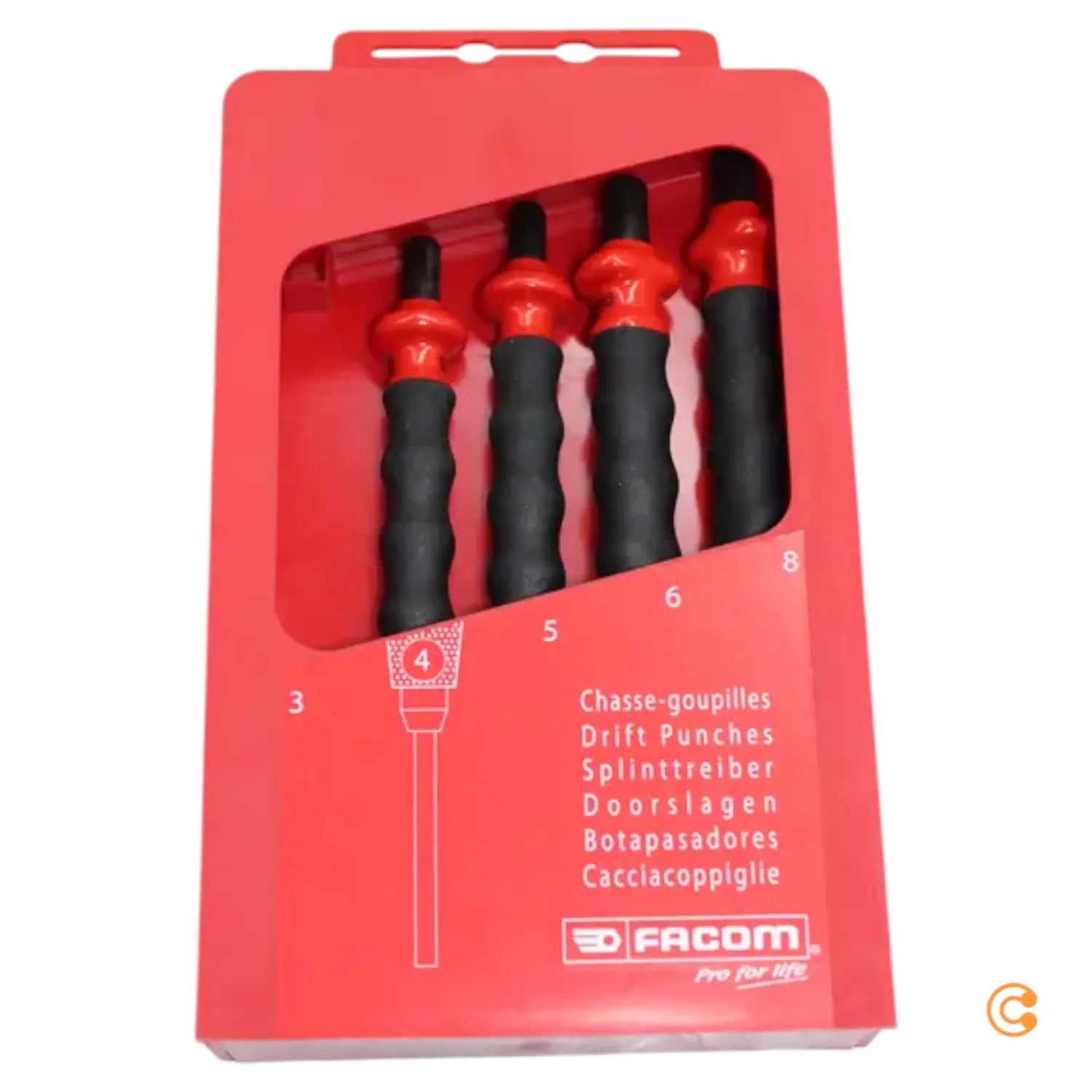 B-Ware Facom Splinttreiber Satz 5tlg.  249.Gpb Im Kasten Treiber Siehe Text/Foto - 3148519884371