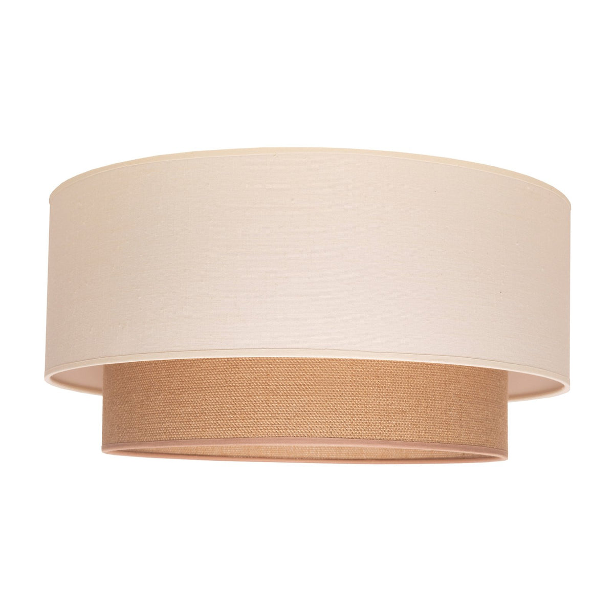 Duolla Deckenlampe Boho Deckenlampe Deko-Deckenlicht E27 Ø 60 cm ecru Jute - 5903689189651