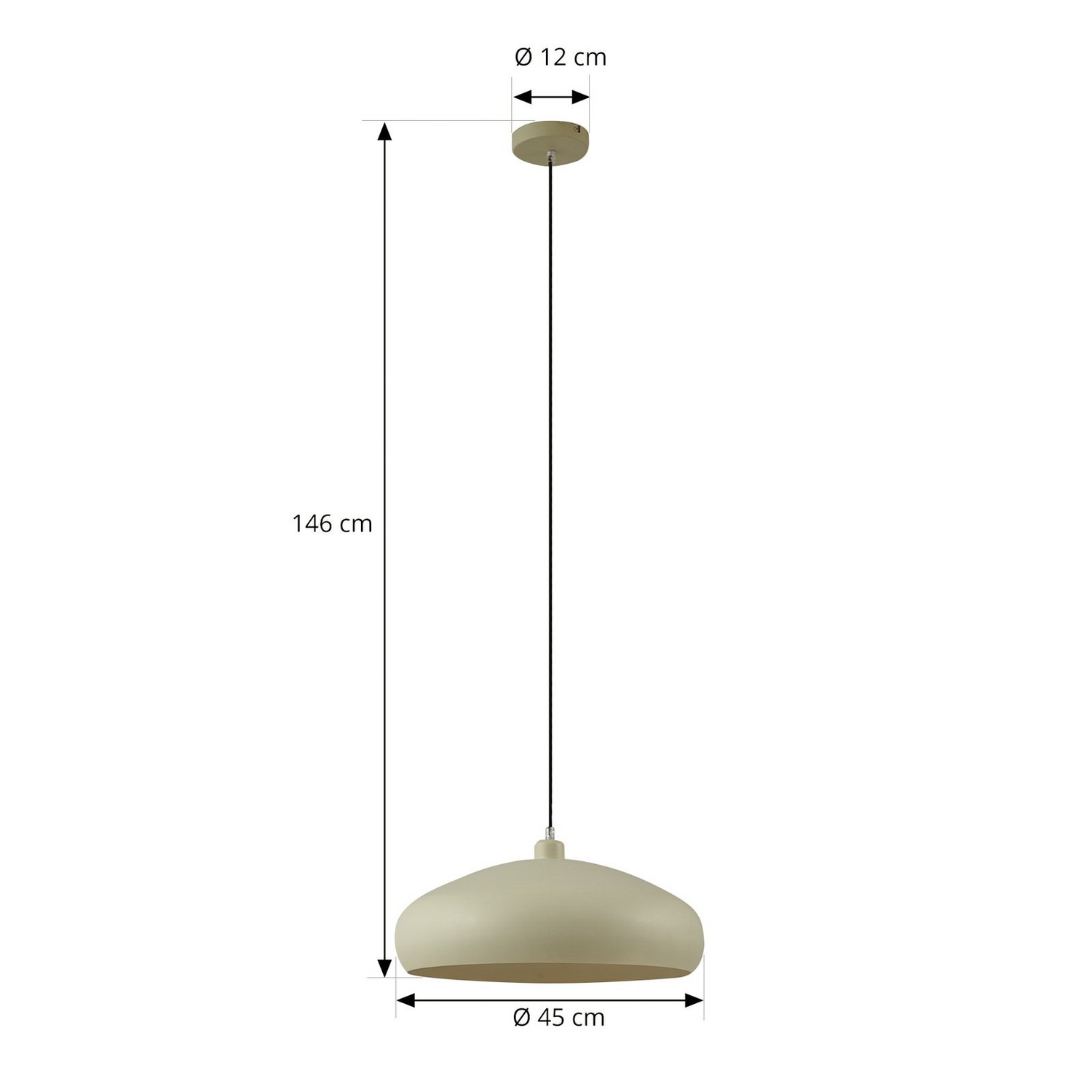 Lindby Elover Hängeleuchte Hängelampe Leuchte Lampe Pendelleuchte Led Dekolampe B-Ware - 4251911791952