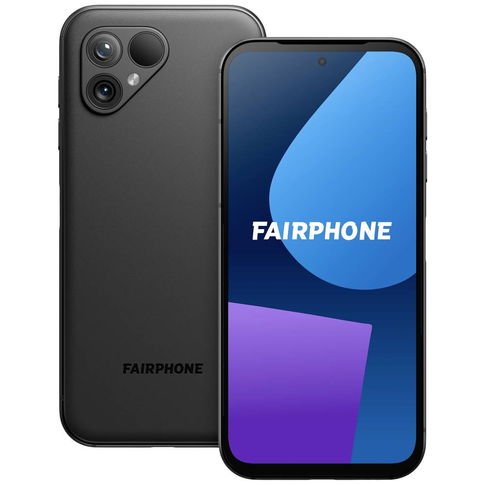 B-Ware Fairphone 5 Matte Black 5 G Smartphone Phone Handy 6.46 Zoll 256 Gb Handy Android - 8718819372288