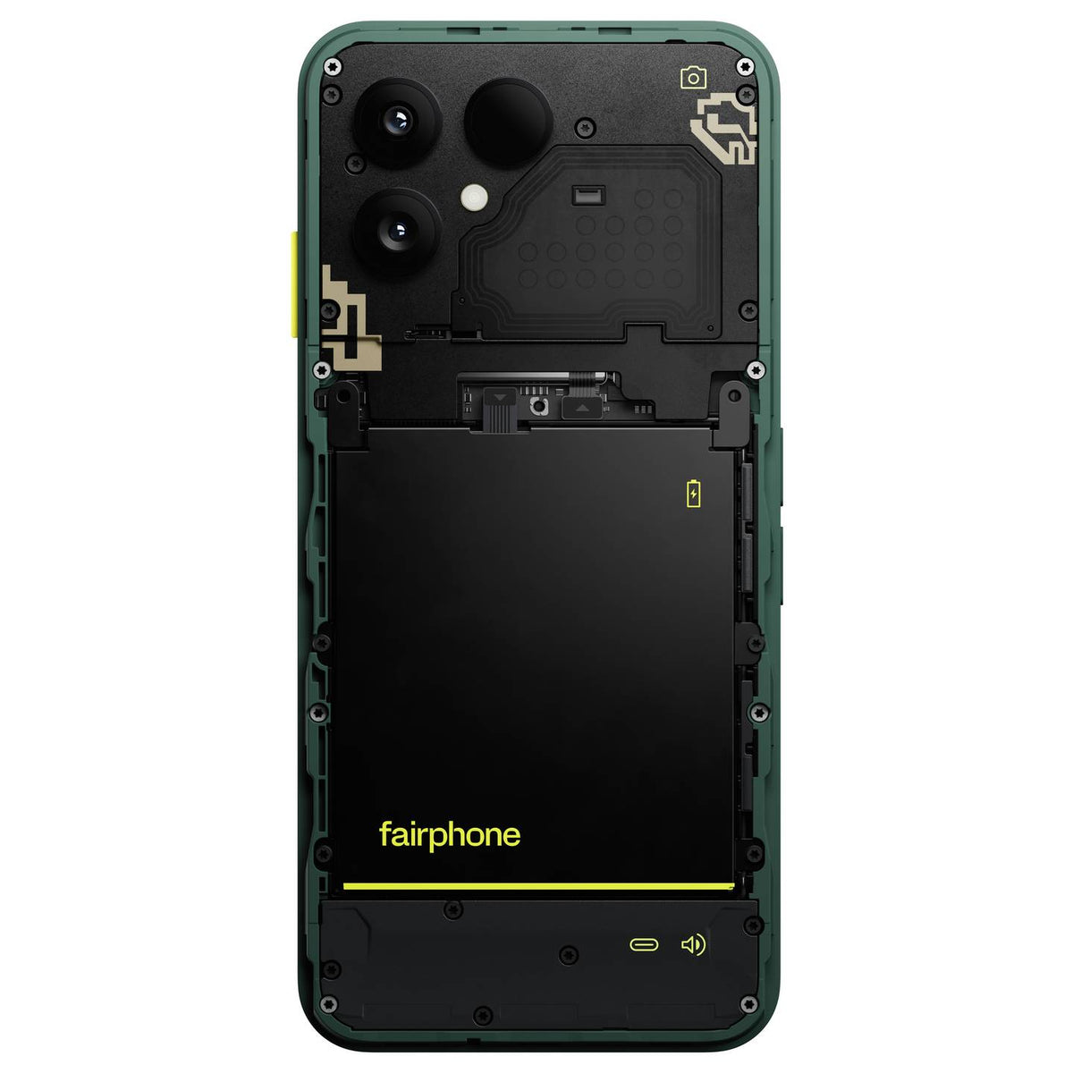Fairphone Smartphone Handy Android 15 256GB 6.31 Zoll Grün Dual SIM - 8718819372561