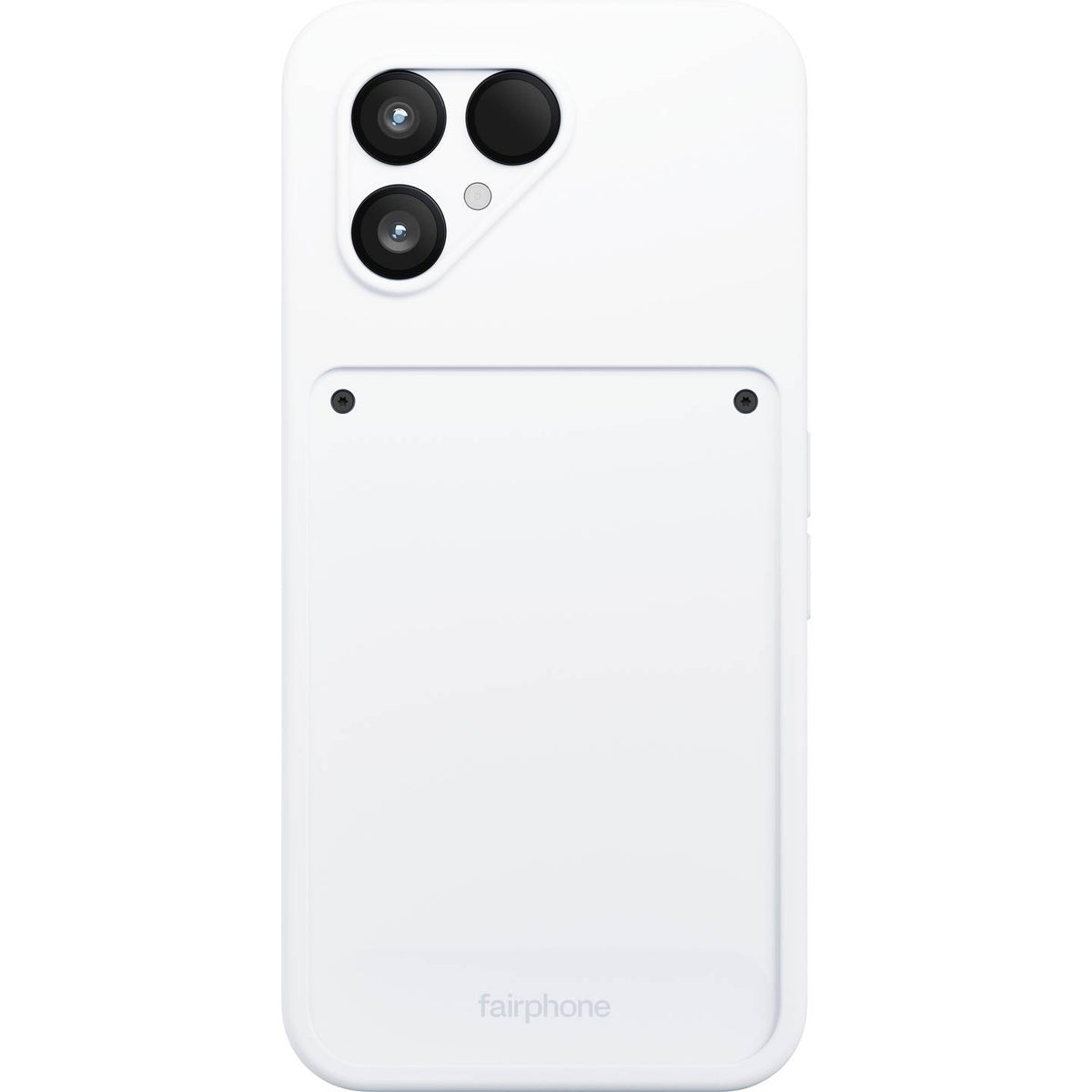 Fairphone Schutzhülle Cover Handyhülle Fairphone 6 Weiß Stoßfest Original - 8718819370192