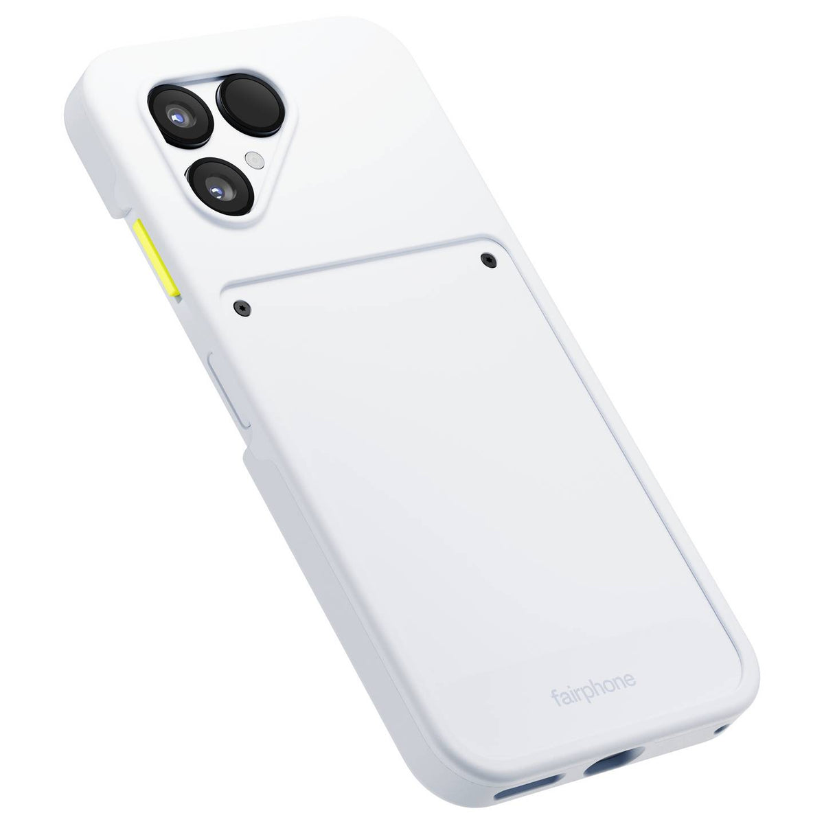 Fairphone Schutzhülle Cover Handyhülle Fairphone 6 Weiß Stoßfest Original - 8718819370192
