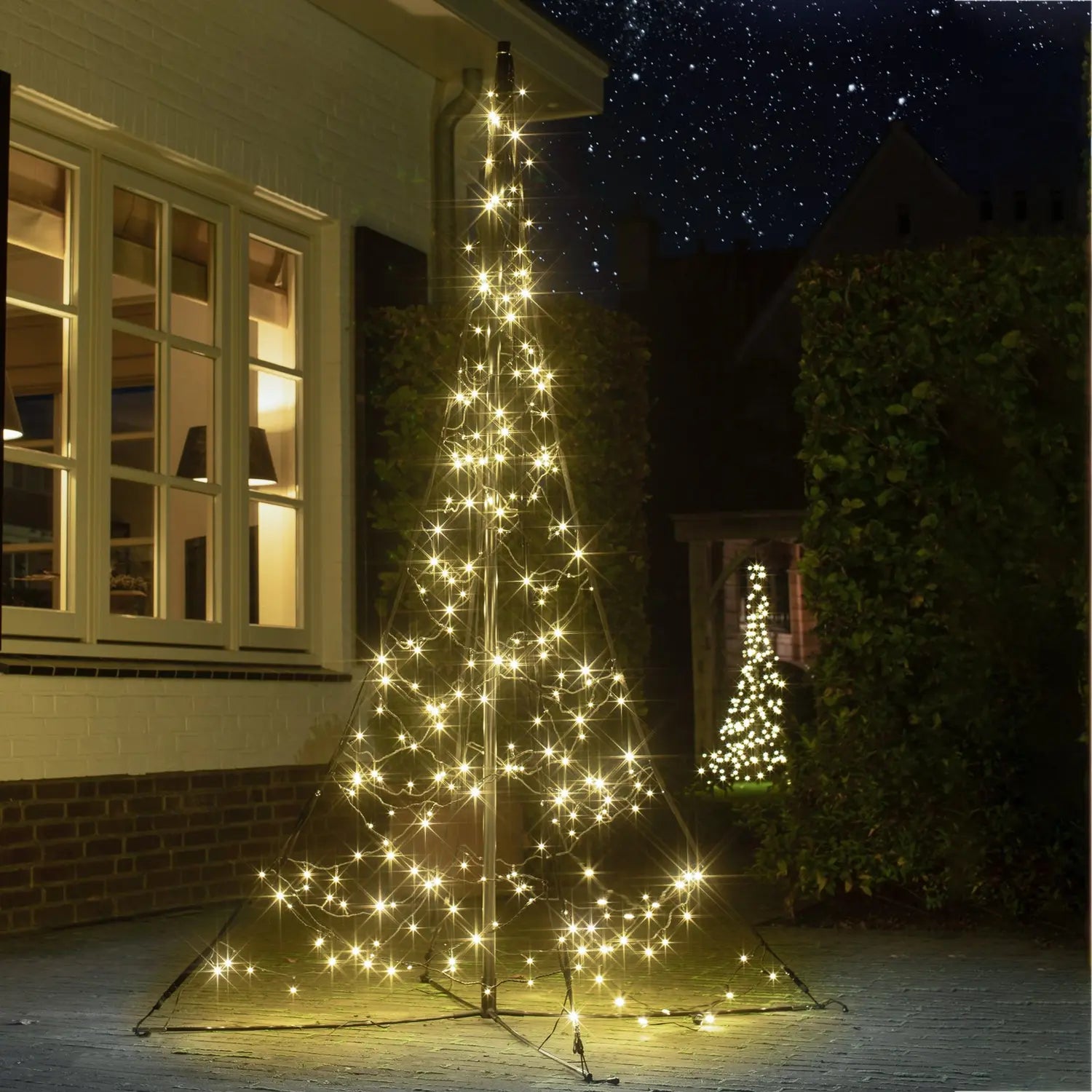B-Ware Fairybell Mast Weihnachtsbaum Dekoleuchte Dekobaum Garten 240 Blink Led 200cm 6 W - 8720512260021