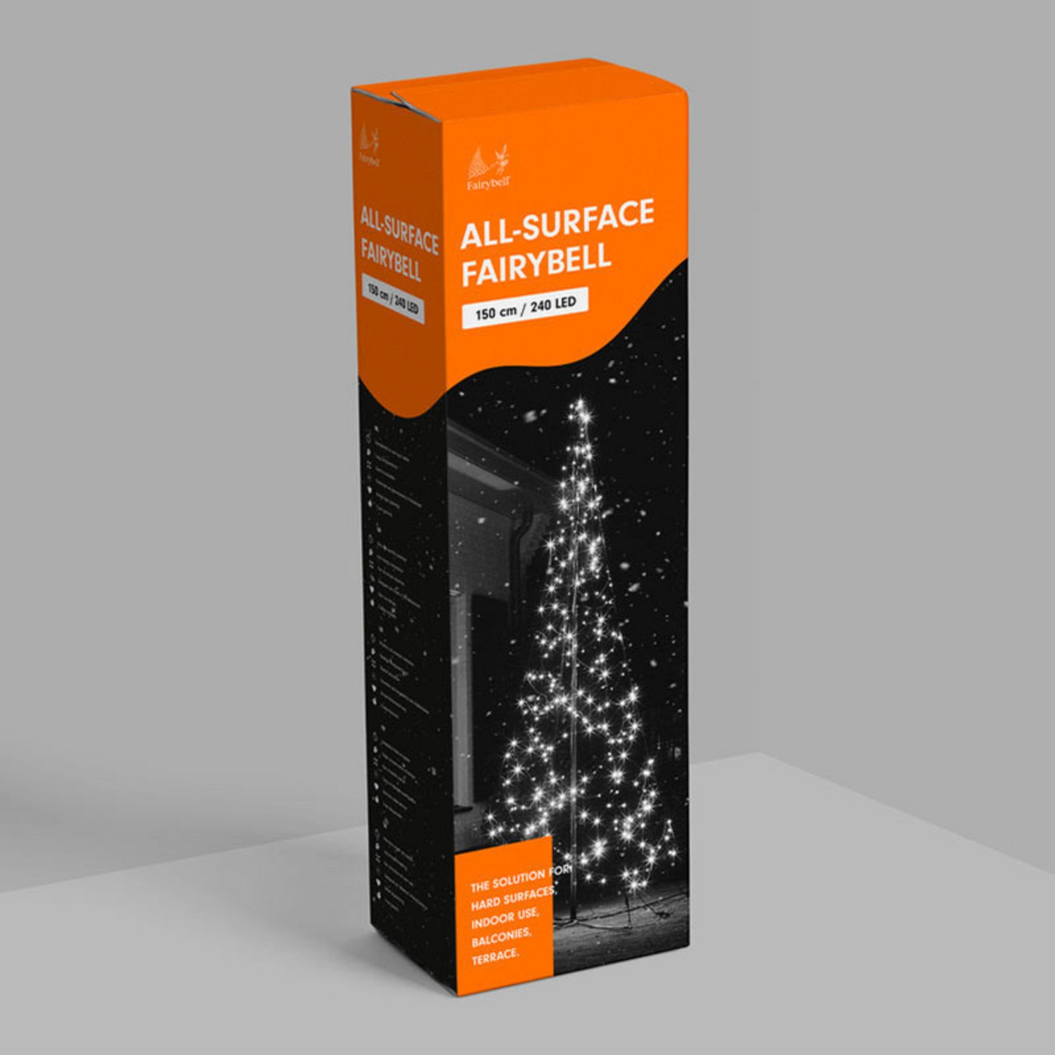 C-Ware Fairybell Weihnachtsbaum Mit Mast 240 150cm Beleuchtung Lampe Siehe Text/Foto - 8718781479046