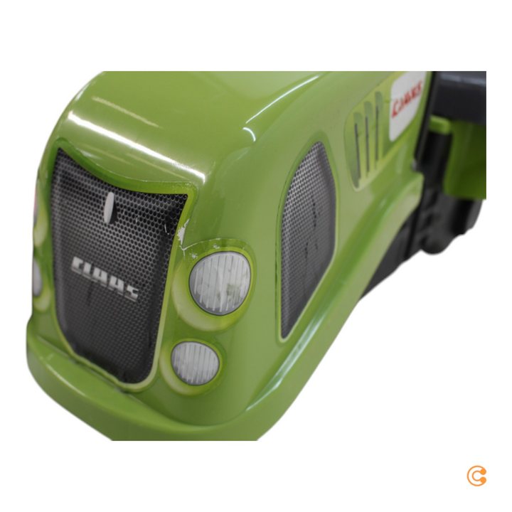 Falk Trettraktor Bagger Kinderfahrzeug Claas Grün Mit Deichsel Siehe Text/Foto C-Ware - 3016200021230