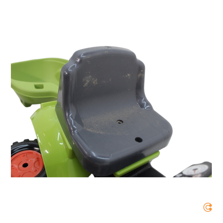 Falk Trettraktor Bagger Kinderfahrzeug Claas Grün Mit Deichsel Siehe Text/Foto C-Ware - 3016200021230