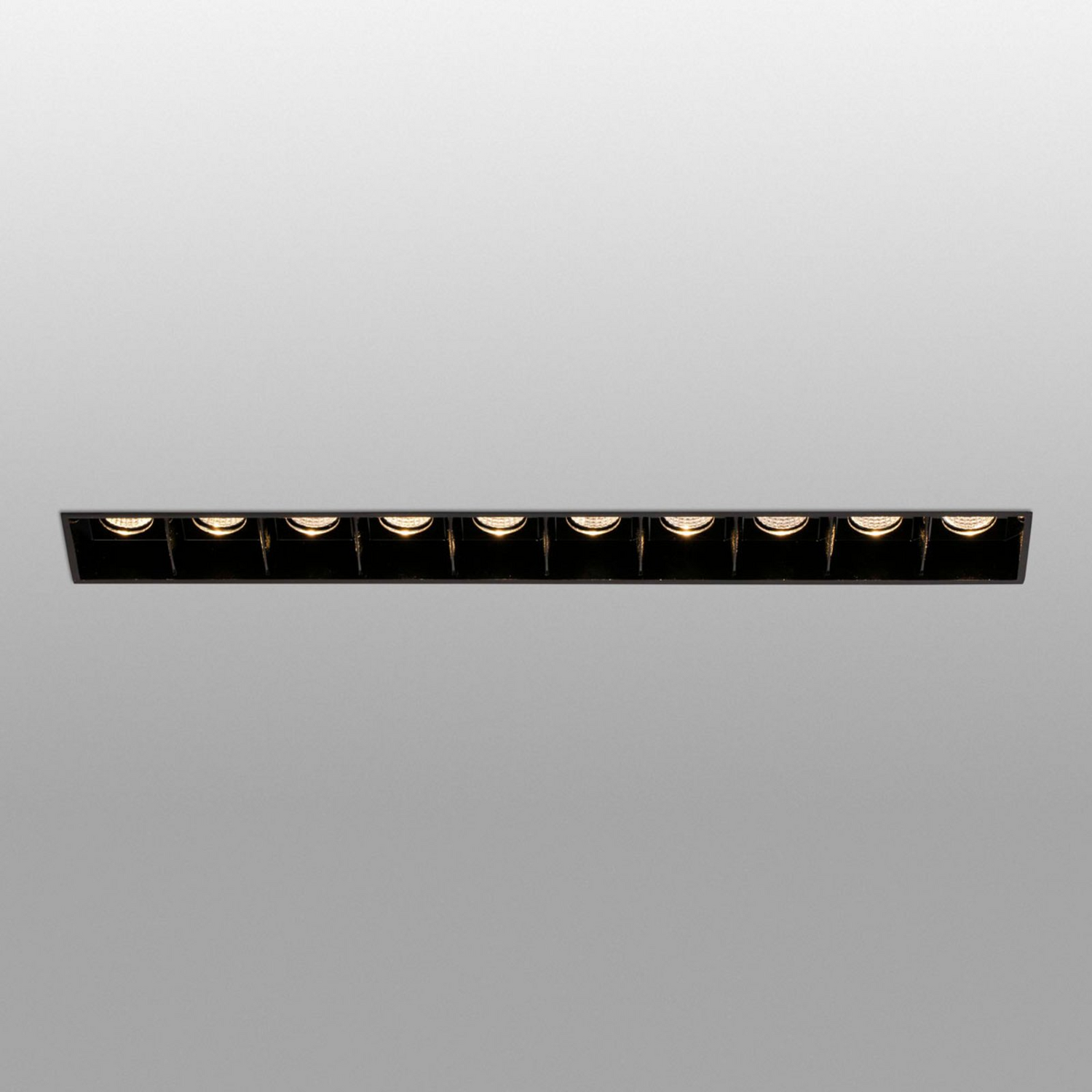 B-Ware Faro Barcelona Led Leuchte Einbauleuchte Schwarz Troop Trimless 10 Flammig Lampe