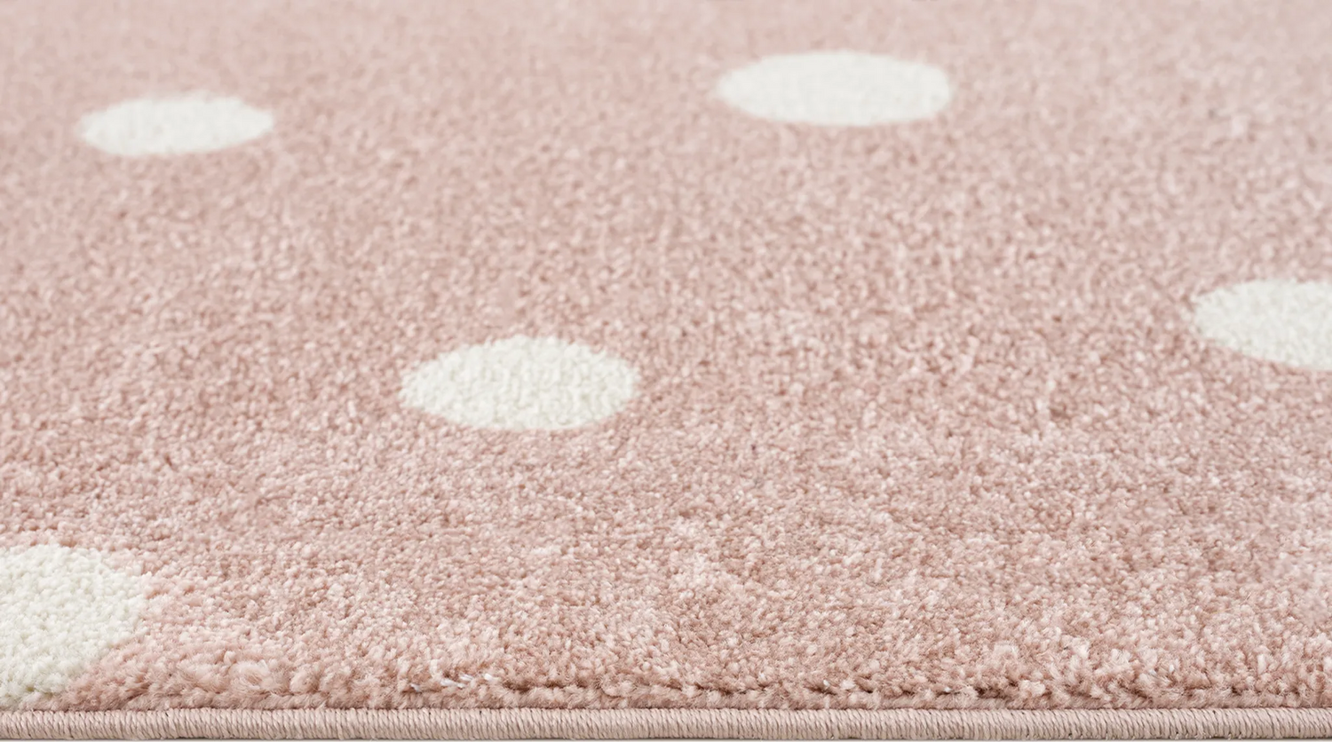 B-Ware Fashionhome Gmbh Kinderteppich Teppich Kinderzimmer Rosa Schadstofffrei 120x49 - 4251699100670