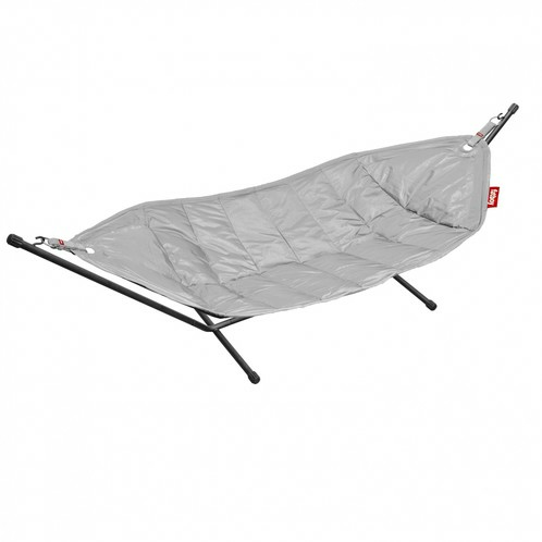 Fatboy Headdemock Hängematte Hängeliege Relaxliege Matte Hellgrau 330x127x110cm B-Ware - 8718164871900