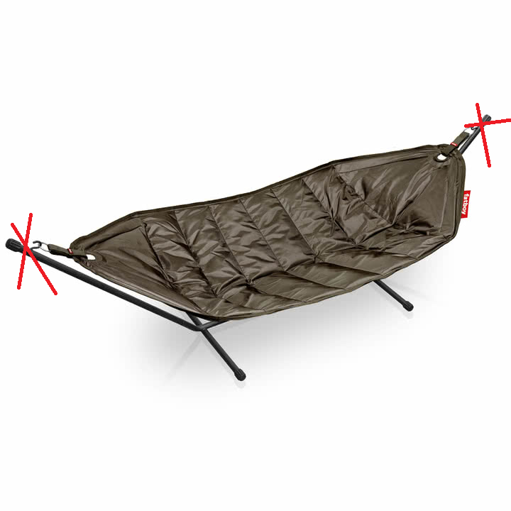Fatboy Headdemock Hängematte Hängeliege Liege Gartenhängematte Siehe Text/Foto B-Ware - 8717127995189