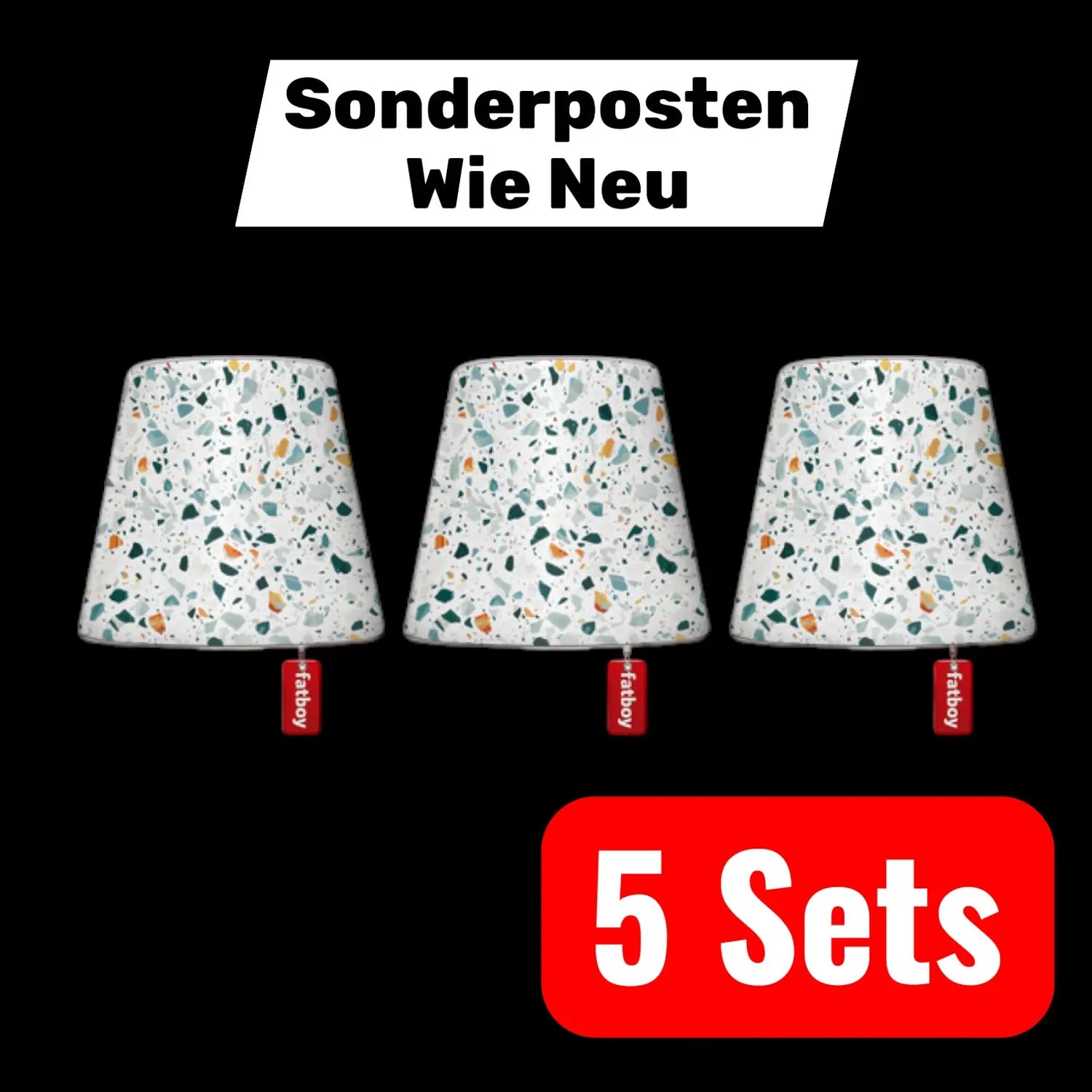 B-Ware Fatboy   Mini Cappie Lampenschirme Für Edison The Petit Terras O 5 Sets - 8719773039255