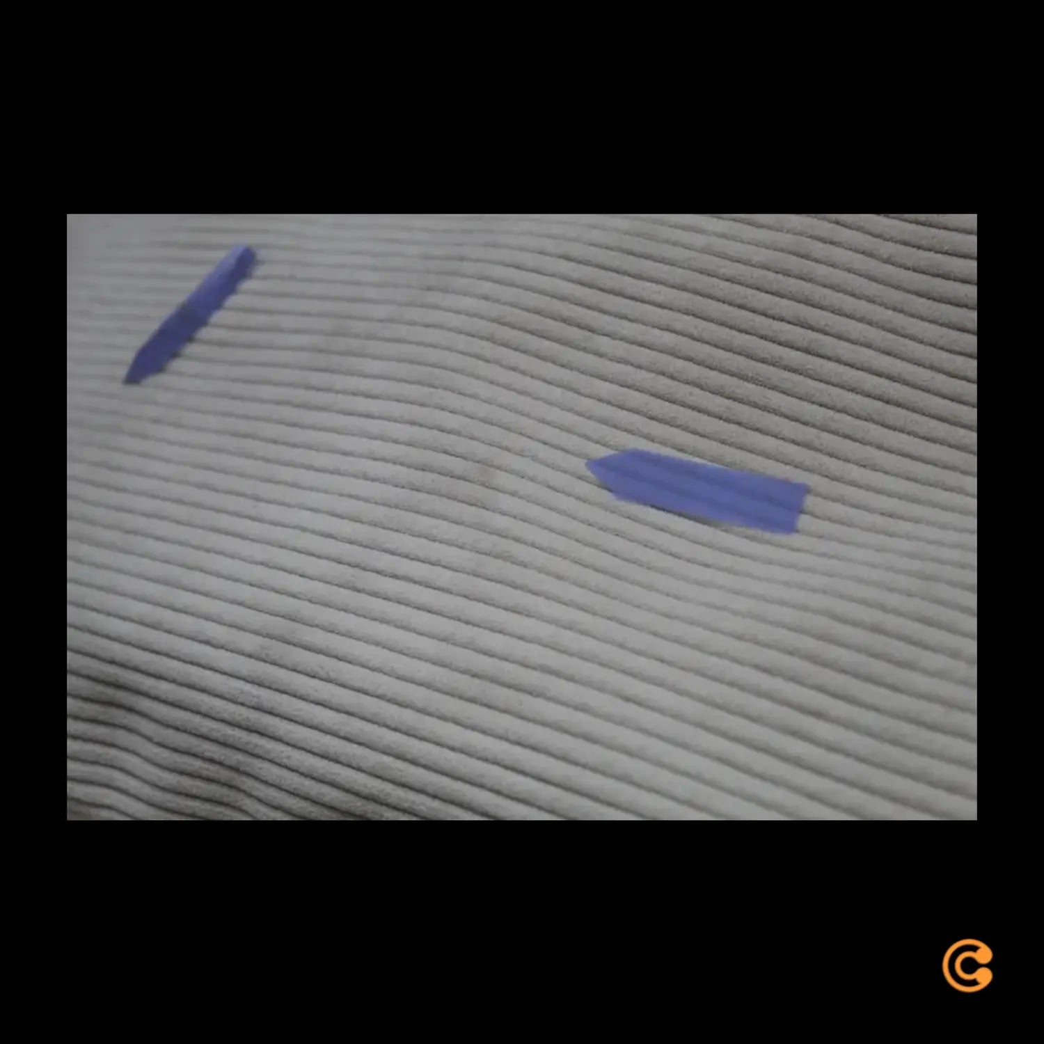 B-Ware Fatboy Sitzsack Beanbag Original Slim Cord Recycelt Cream Siehe Text/Foto - 8719773054852