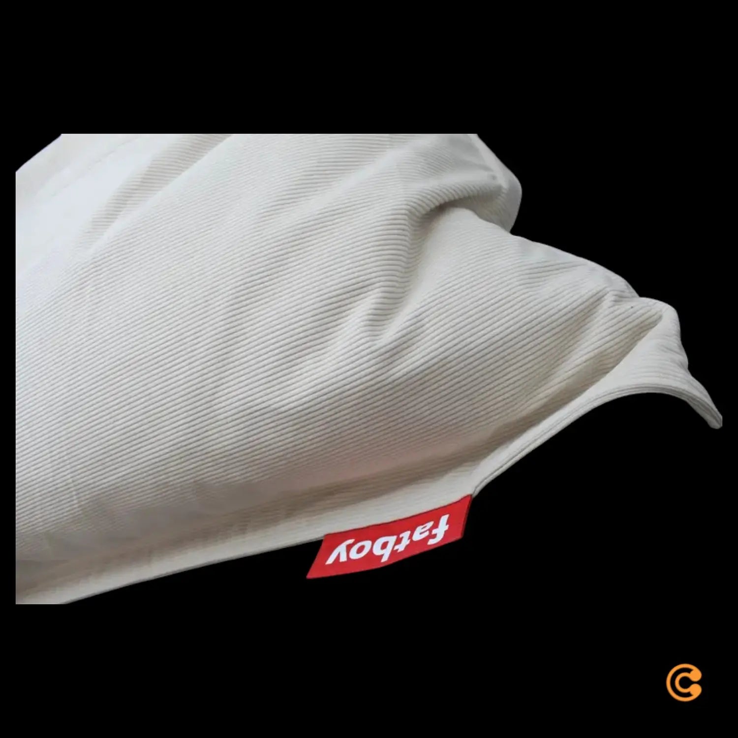 B-Ware Fatboy Sitzsack Beanbag Original Slim Cord Recycelt Cream Siehe Text/Foto - 8719773054852