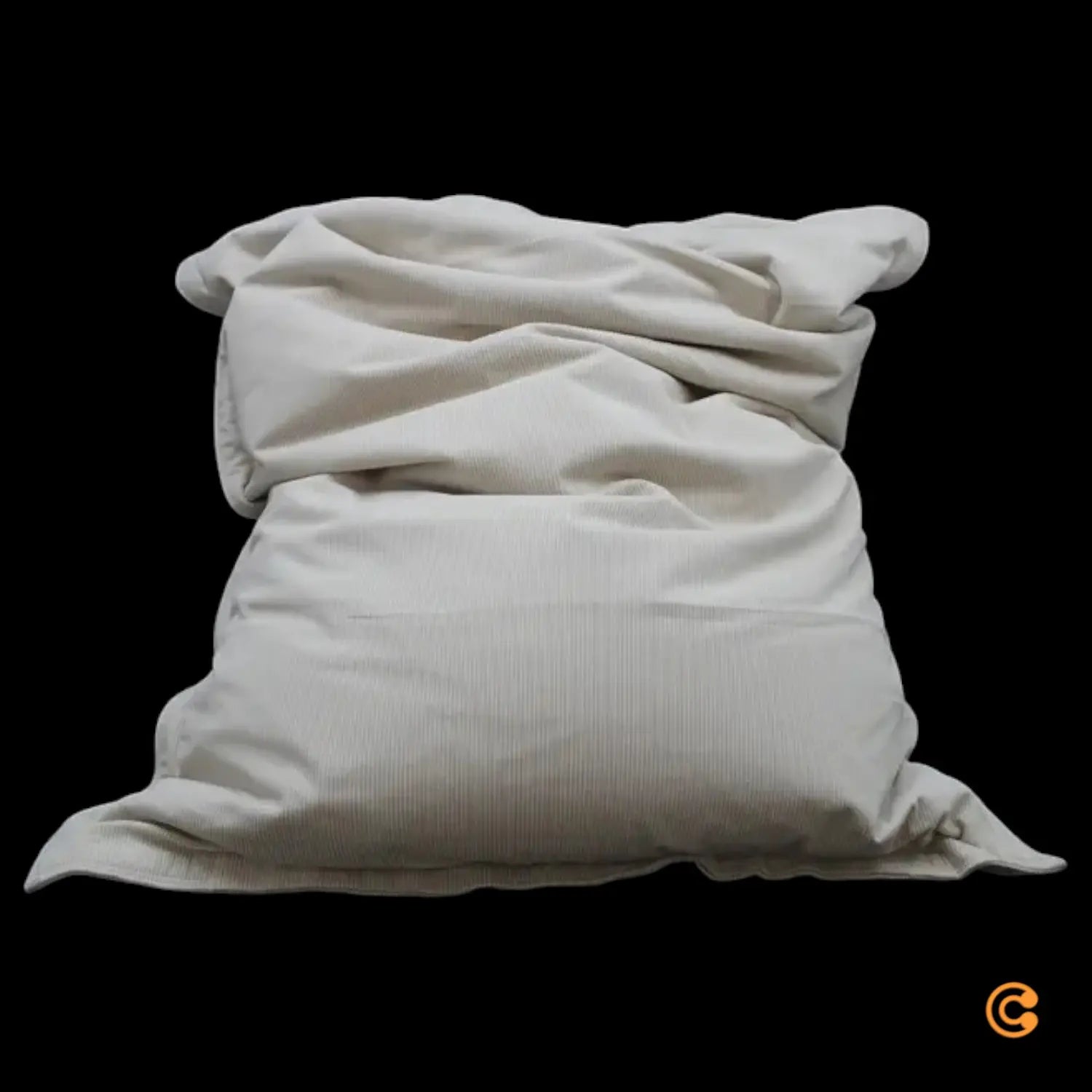 B-Ware Fatboy Sitzsack Beanbag Original Slim Cord Recycelt Cream Siehe Text/Foto - 8719773054852