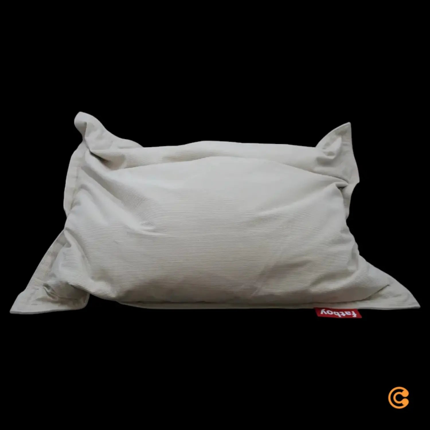 B-Ware Fatboy Sitzsack Beanbag Original Slim Cord Recycelt Cream Siehe Text/Foto - 8719773054852