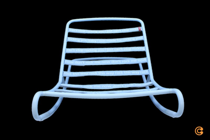 Fatboy Rock 'N' Roll Lounge Stuhl Schaukelstuhl Sitz Relaxsessel Siehe Text/Foto C-Ware