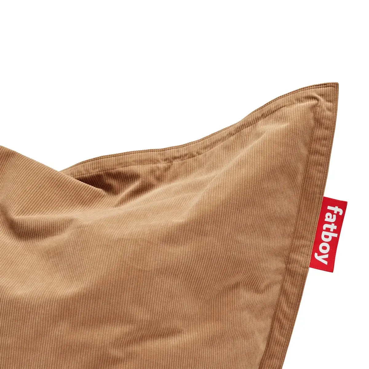 B-Ware Fatboy Sitzsack Bag Kissen Recycling Slim Cord Teddybär Braun Recycelt 120x155cm