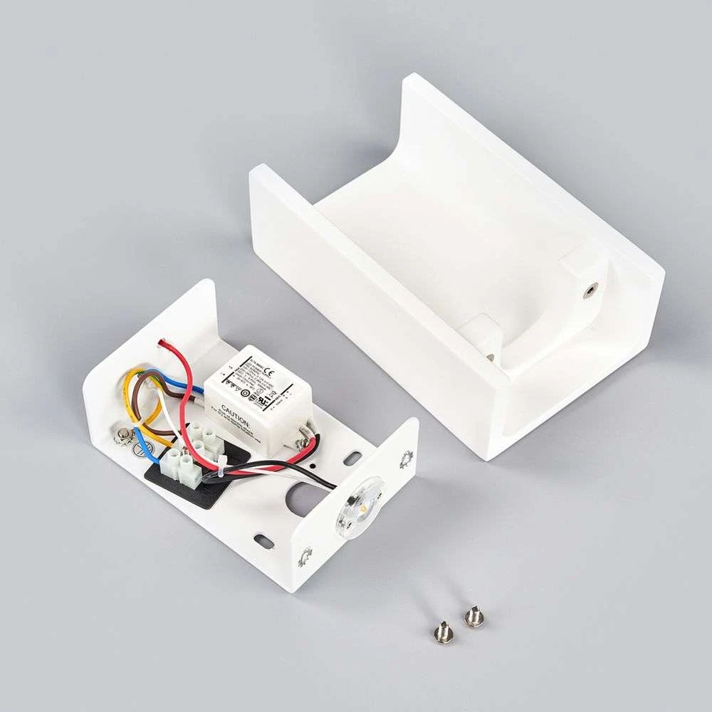 Led Wandleuchte Wandleuchte Wandlampe Lampe Leuchte Fabiola Led Gips Lindby Weiß B-Ware - 6291105701006