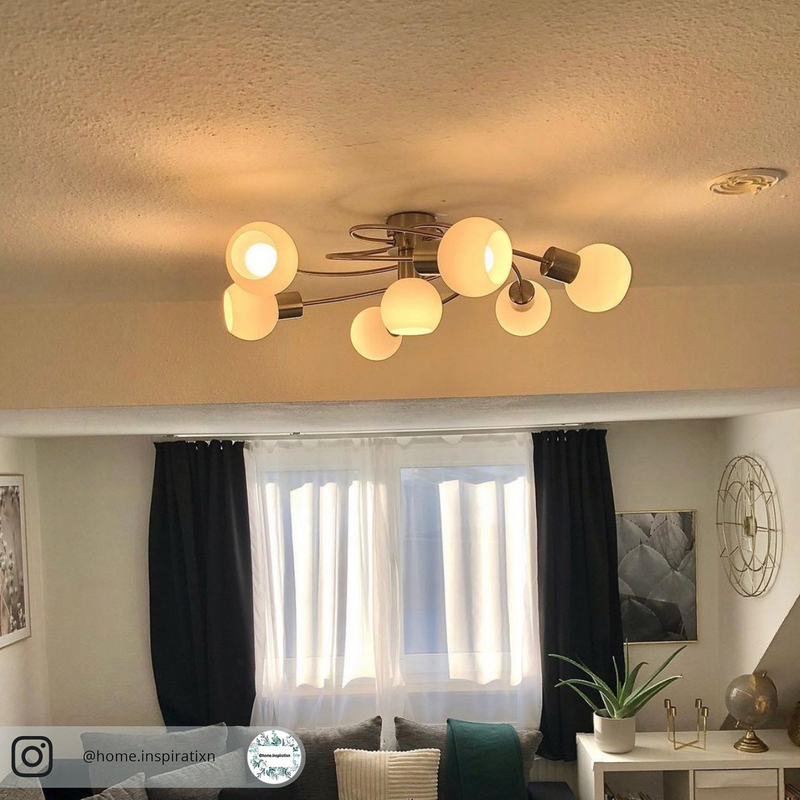 B-Ware Lindby Led Deckenlampe Ciala Wohnzimmerleuchte Deckenlicht Hängelampe Lampe 671