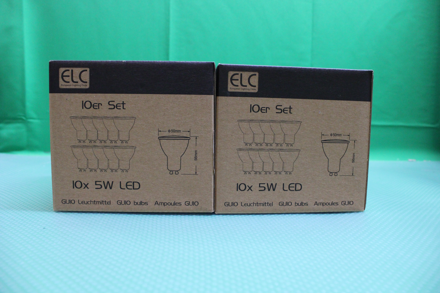 Elc Led Lampe Gu10 5 W 20er Leuchtmittel 2700 K Warmweiß 120° 3 Step Dim Leuchte B-Ware