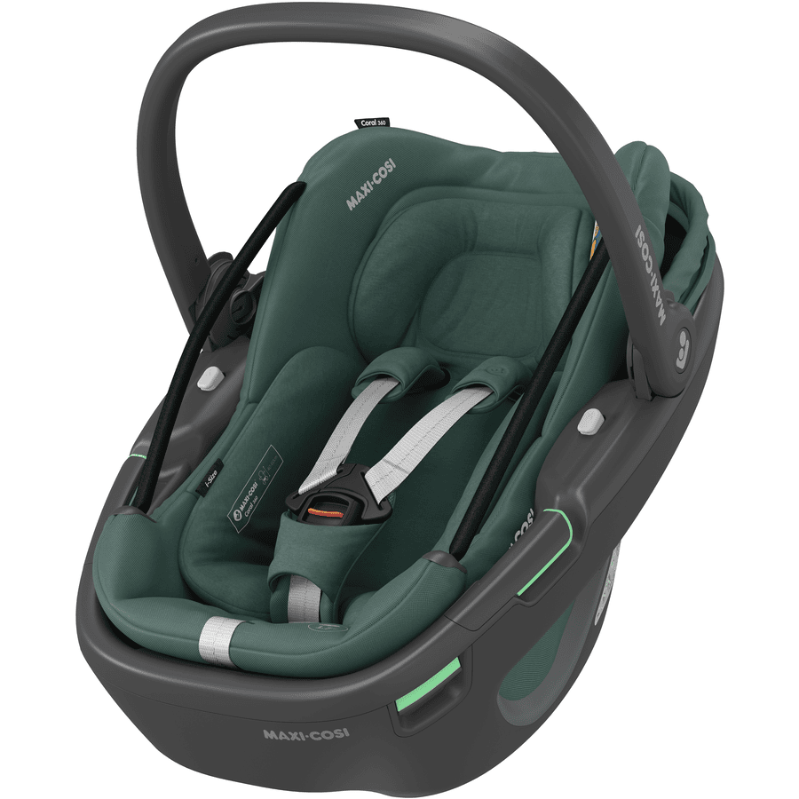 Maxi Cosi Coral 360 I Size Autositz Kindersitz Autokindersitz Essential Green  B-Ware