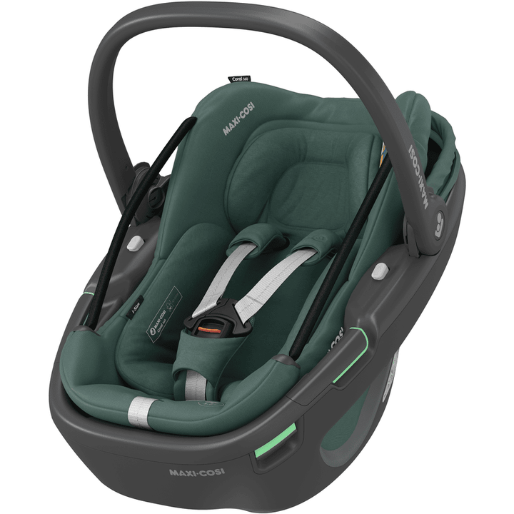 Maxi Cosi Coral 360 I Size Autositz Kindersitz Autokindersitz Essential Green  B-Ware