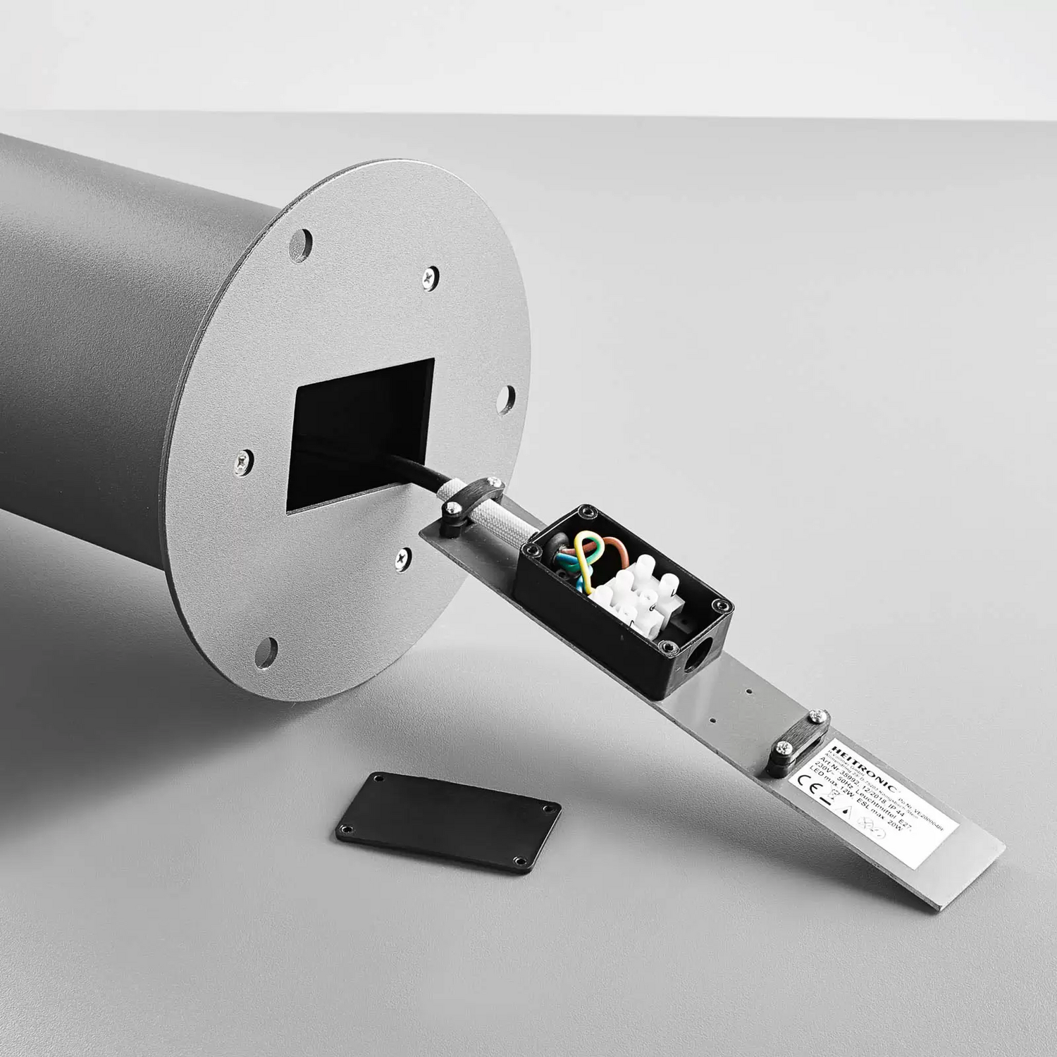 B-Ware Heitronic Schlichte Wegeleuchte Maris Sockelleuchte Leuchte Nachtlicht Lampe E27