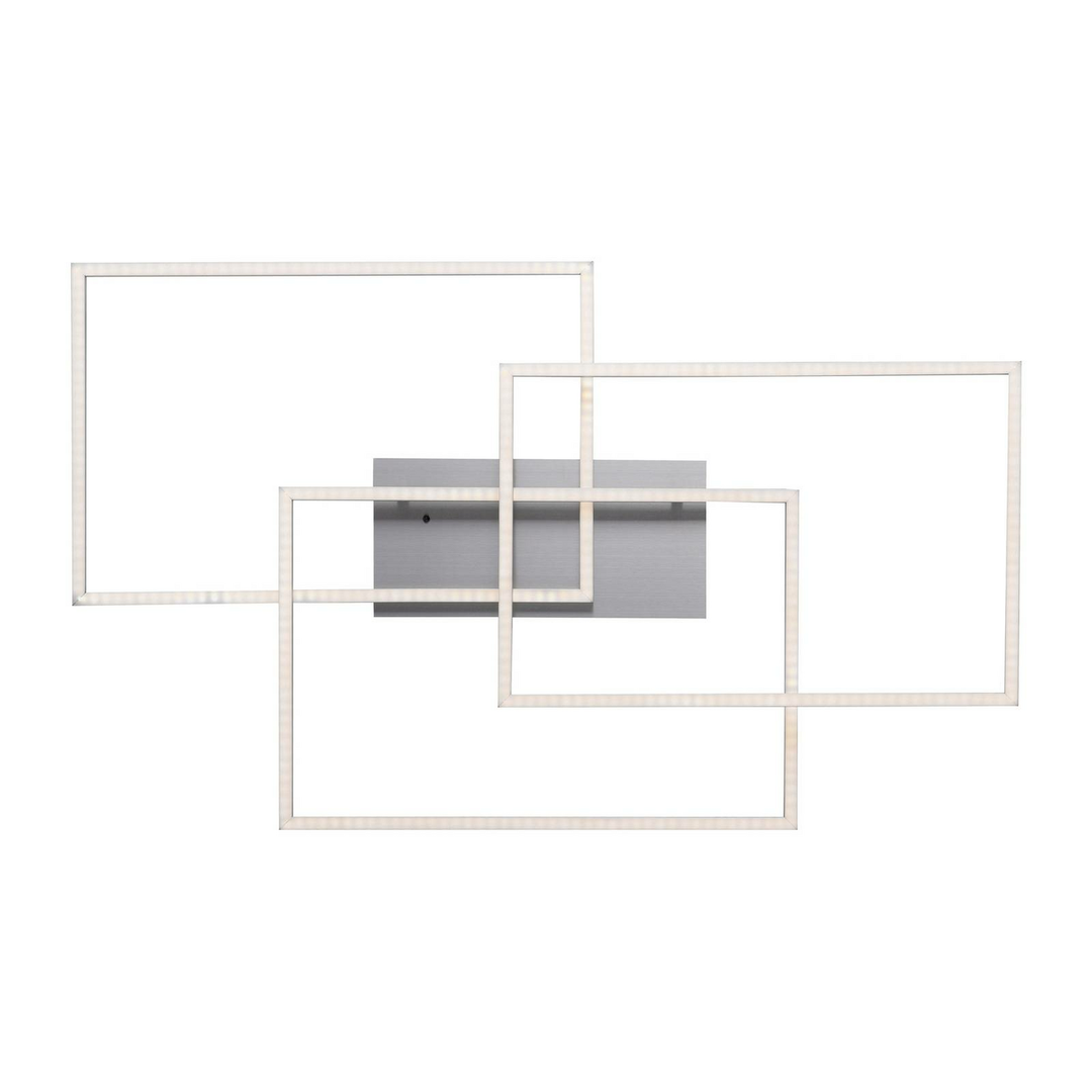 Lucande Lucardis Led Deckenlampe Hängeleuchte Lampe Leuchte 12 W 3 Flammig Eckig B-Ware - 4251911729658