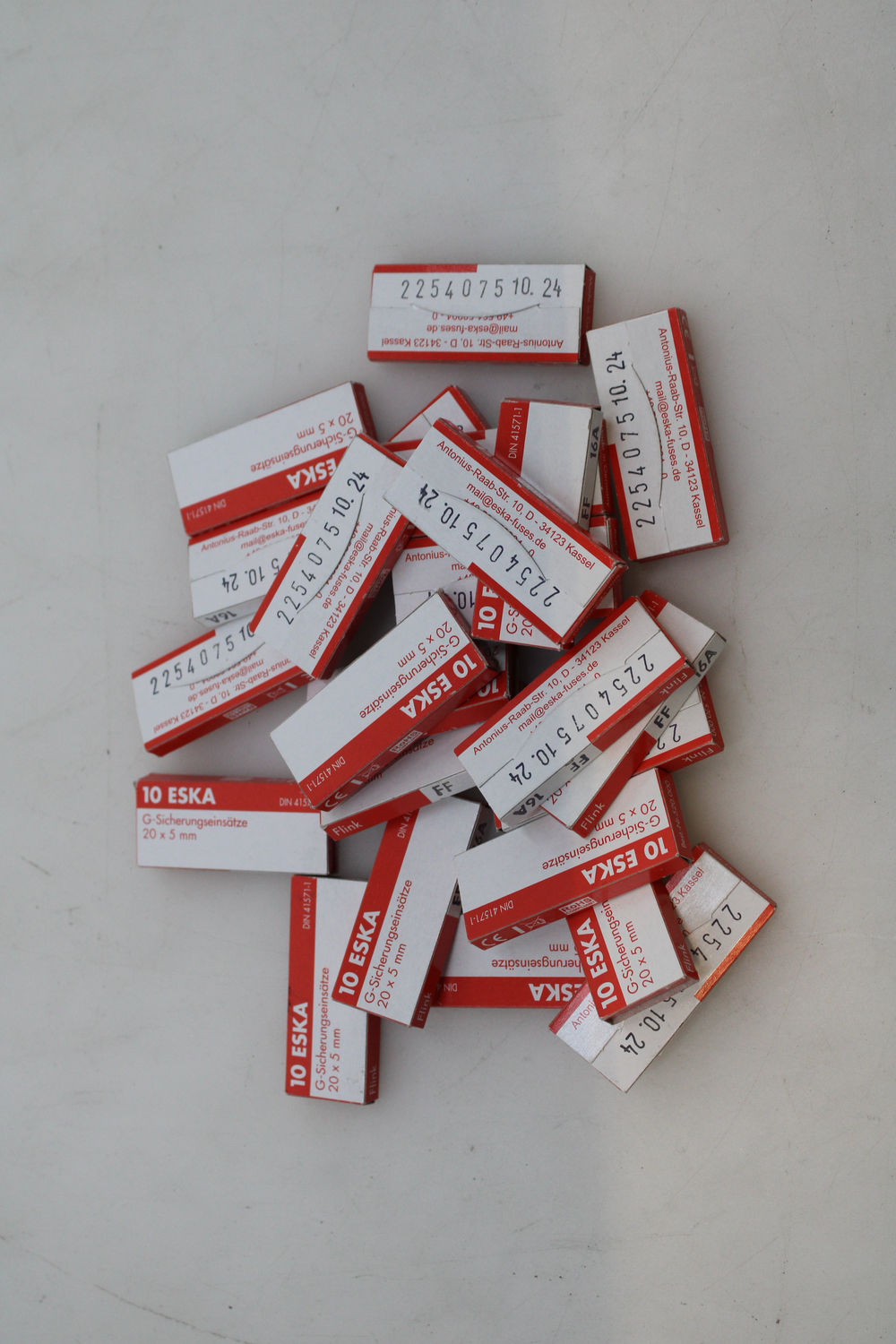 B-Ware ESKA 520.130 520130 Feinsicherung (Ø x L) 5 mm x 20 mm 16A 250 V Superflink 24 S