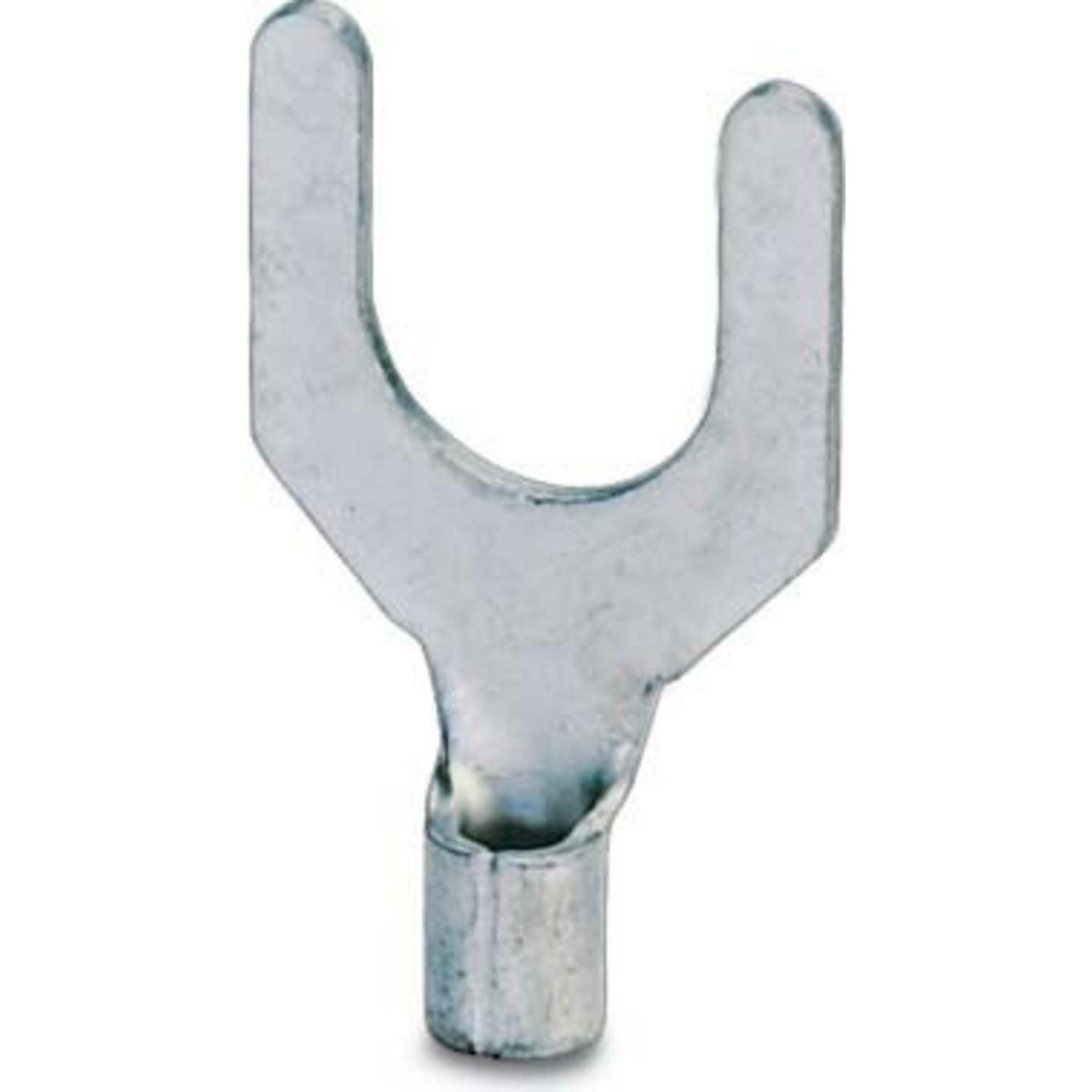 Phoenix Contact 3240149 Gabelkabelschuh 2.6 Mm² 6 Mm² Unisoliert Silber 50 St.
