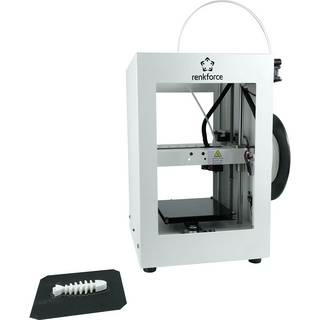 Renkforce Basic 3 3D Drucker Druck Kit Metall-Gehäuse Flexibles Magnet-Druckbett