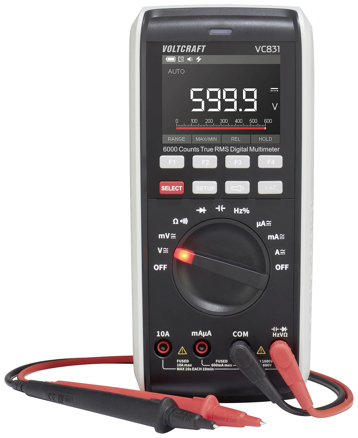 B-Ware Voltcraft Vc831 Hand Multimeter Digital Multimeter Messgerät Strom Spannung 919