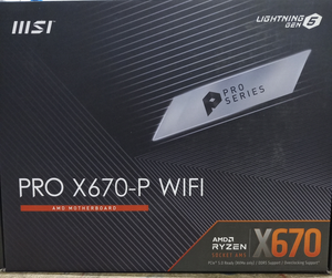 B-Ware Msi Pro X670 P Wi Fi Ddr5 Mainboard Motherboard Sockel Am5 Computer Pc Teile