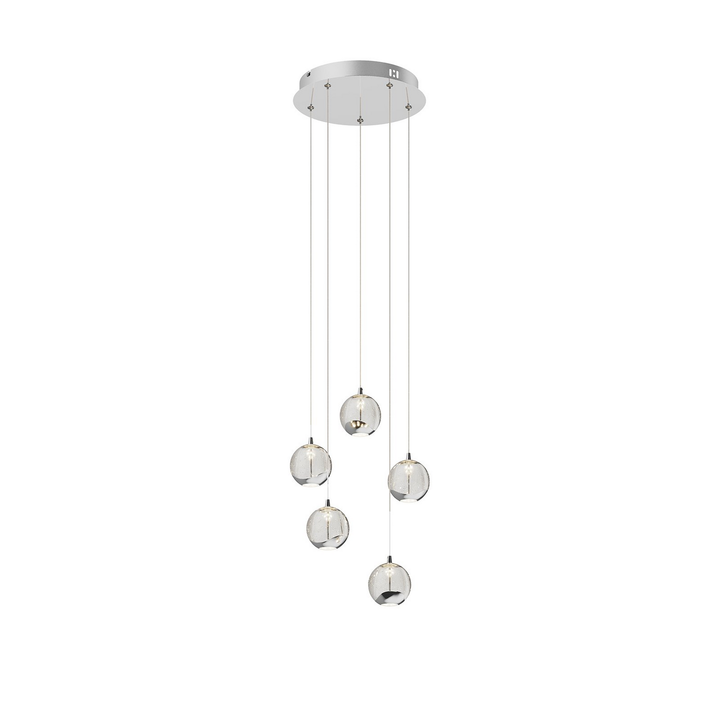 Lucande Led Pendelleuchte Hayley Hängelampe Deckenlampe Lampe Leuchte 5 Fl Ch626 B-Ware