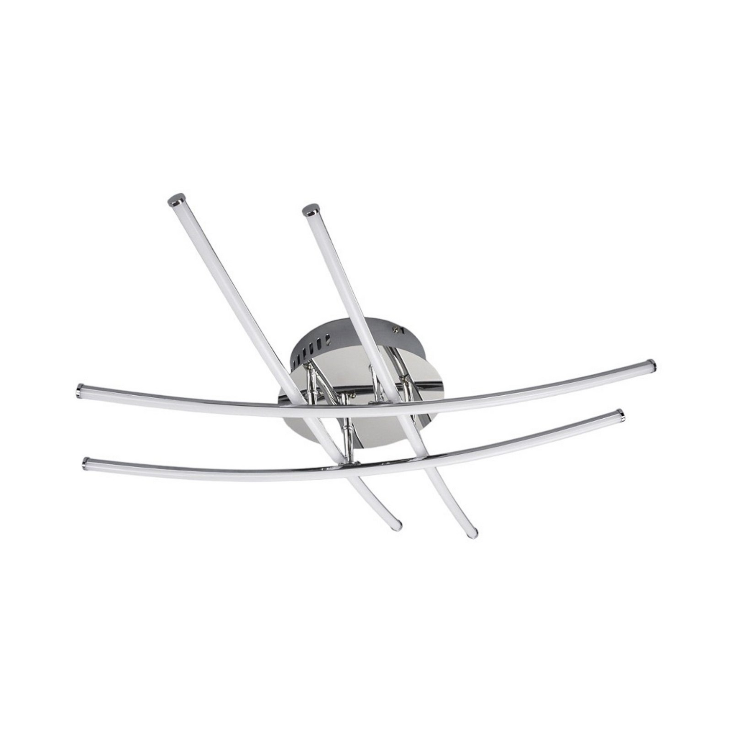 Plafonnier LED Lindby de qualité B, lampe de salon Yael, plafonnier design décoratif