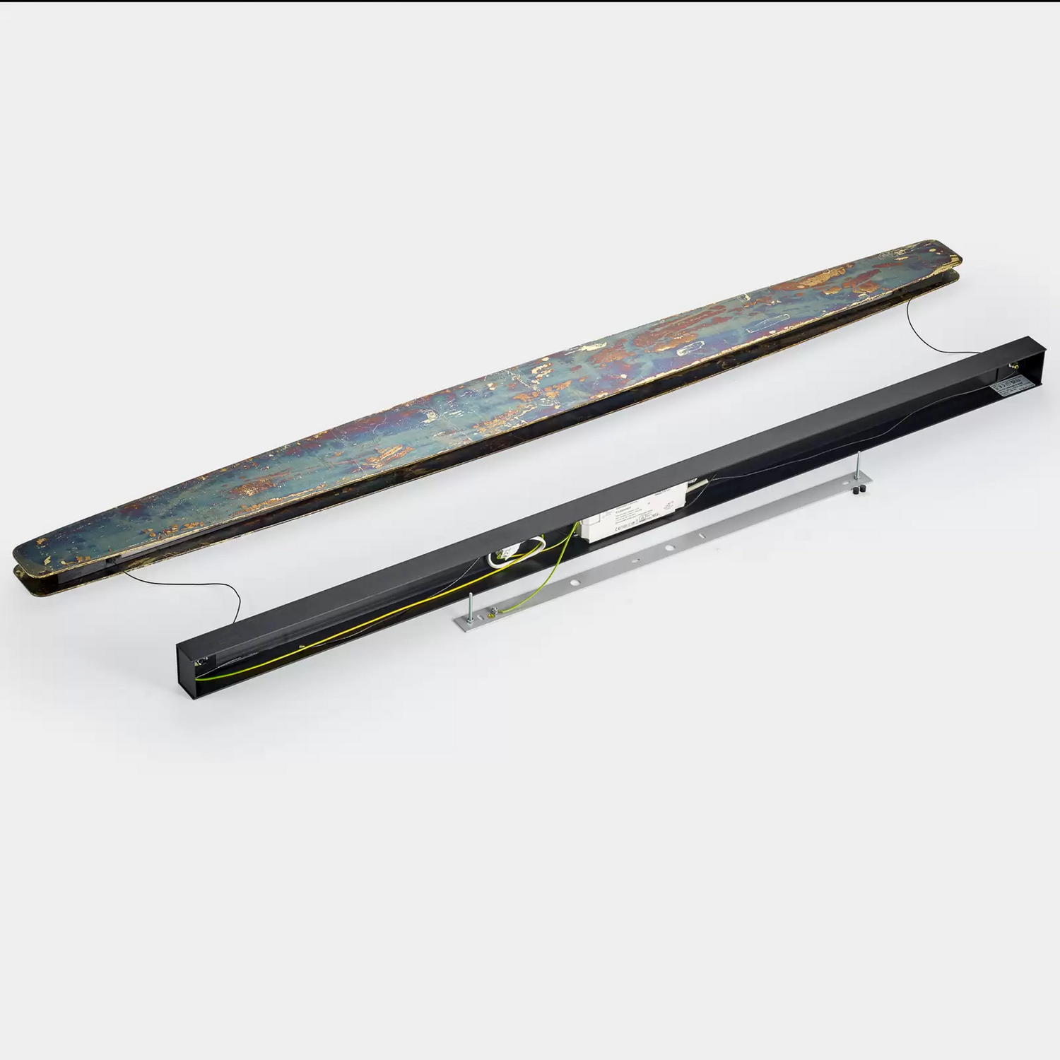 Rothfels Persida Led Hängelampe Hängeleuchte Deckenlampe Schlagmetall 148cm B-Ware - 4251911763843