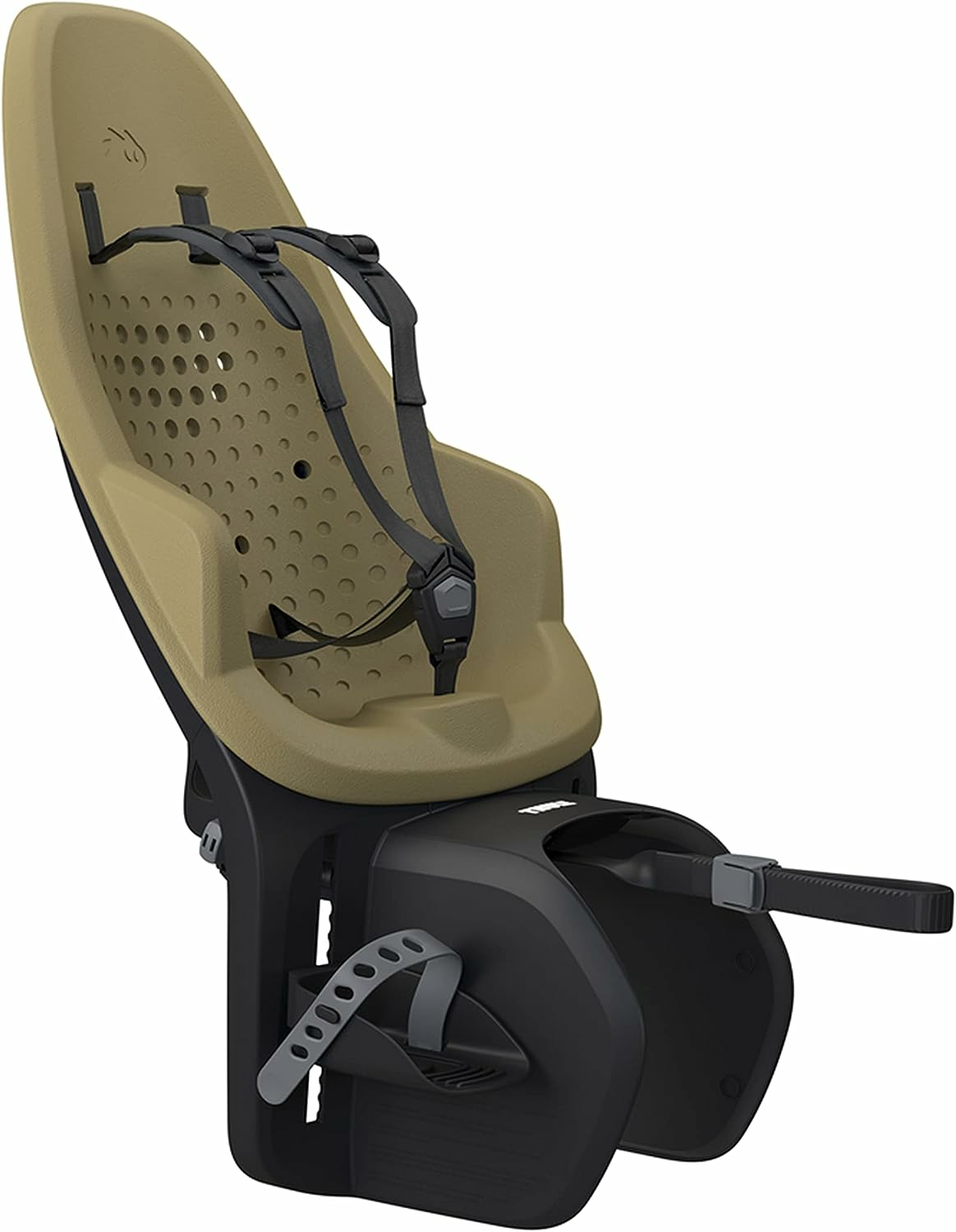 Thule Yepp 2 Maxi Fahrradkindersitz Kindersitz Fahrradsitz Fenchel Braun Hinten B-Ware