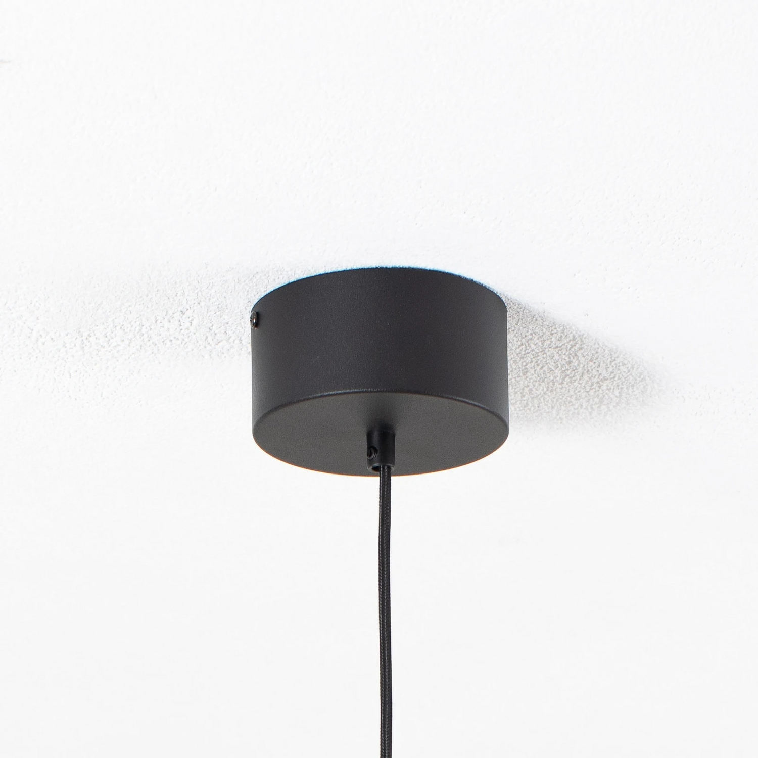 B-Ware Pendelleuchte Drew in Schwarz mit Holzdekor Deckenlampe Deckenleuchte Lampe Spot