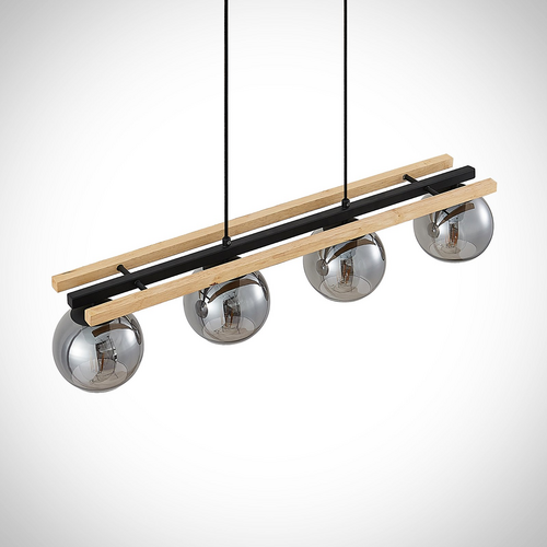 Suspension Lindby Philika (produit de seconde main), 4 ampoules E27 G484