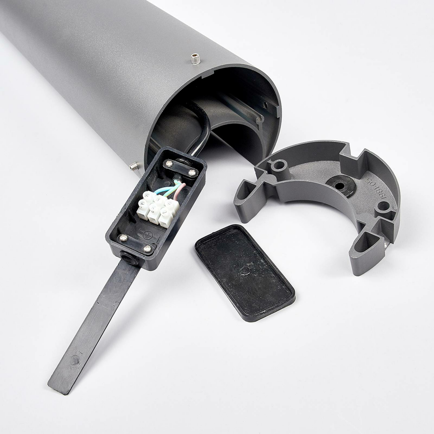 B-Ware Lucande Led Wegeleuchte Jaron Wegelampe Lampe Gartenleuchte Leuchte Grafit G475