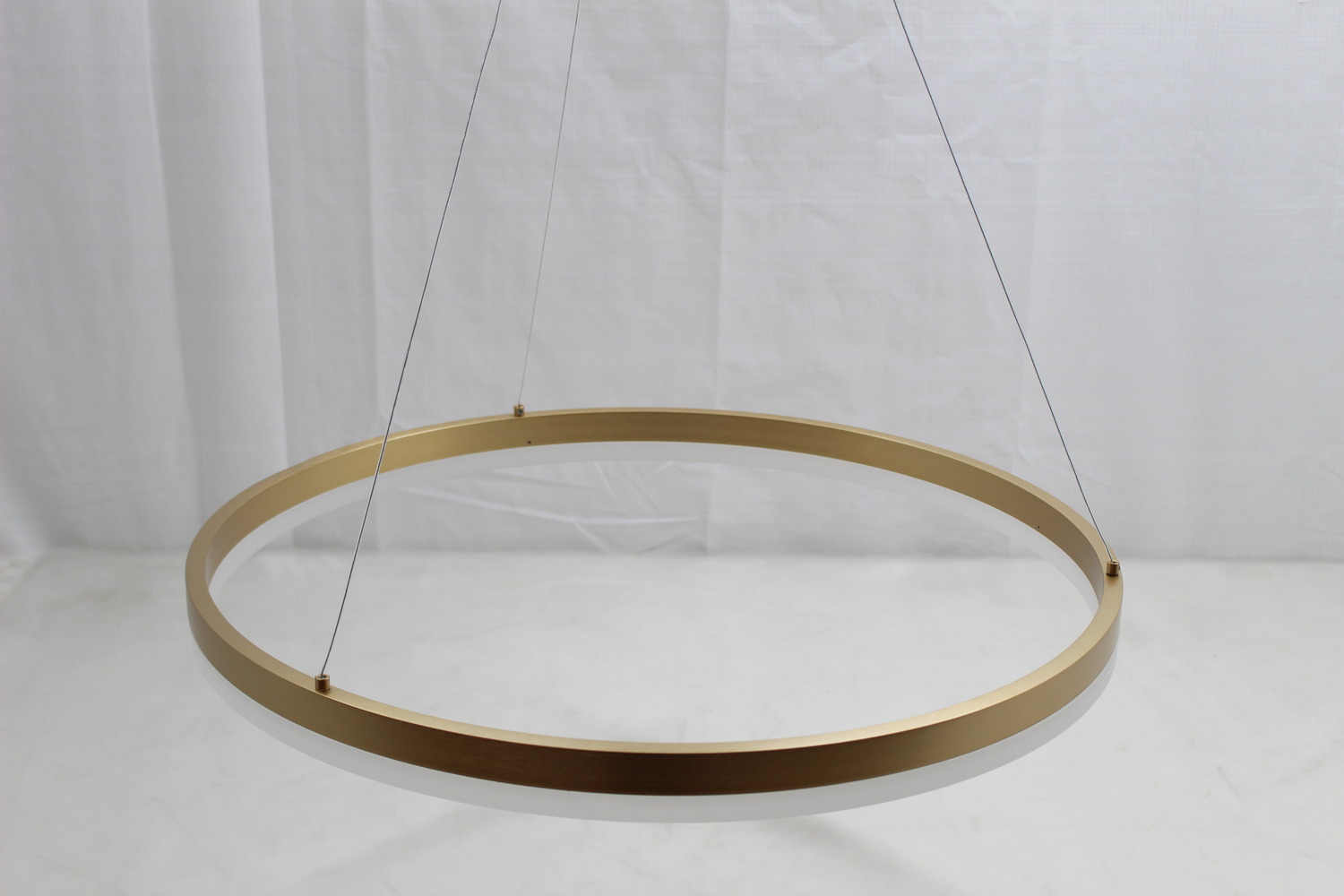 Paul Neuhaus Led Hängeleuchte Titus Rund ø 60cm Messing Matt Hängelampe Lampe388 B-Ware