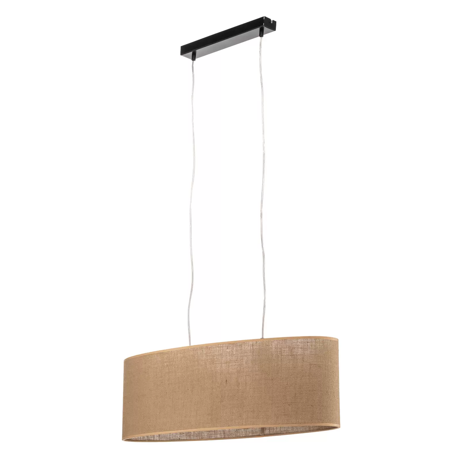 Euluna Pendelleuchte Jute Hängeleuchte Deckenlampe Lampe Ovaler Schirm Jute267 B-Ware - 5903839983252